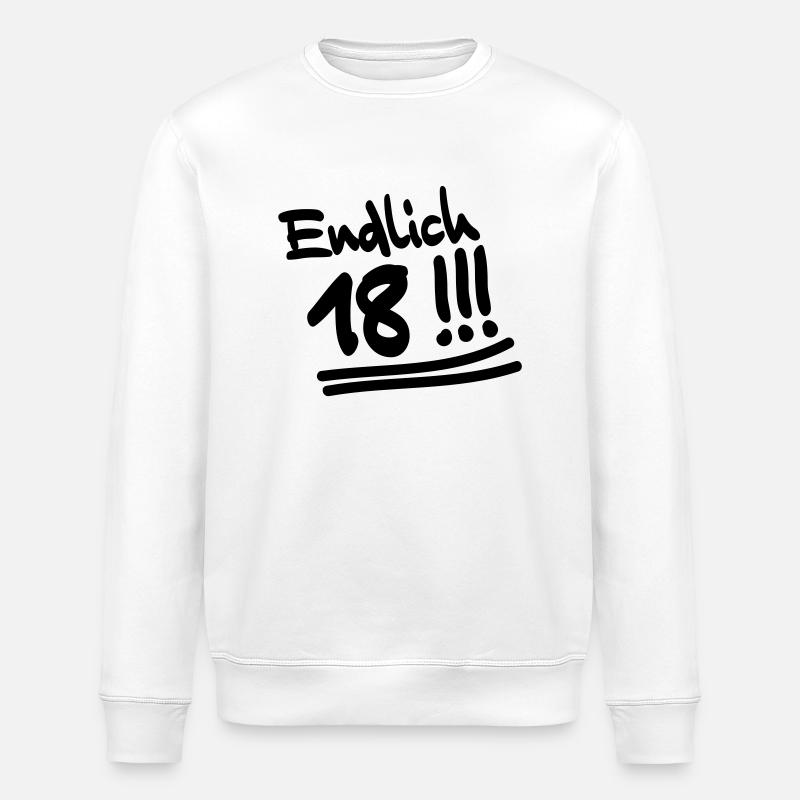 endlich_18 - Stanley/Stella ROLLER Unisex Organic Sweatshirt - white
