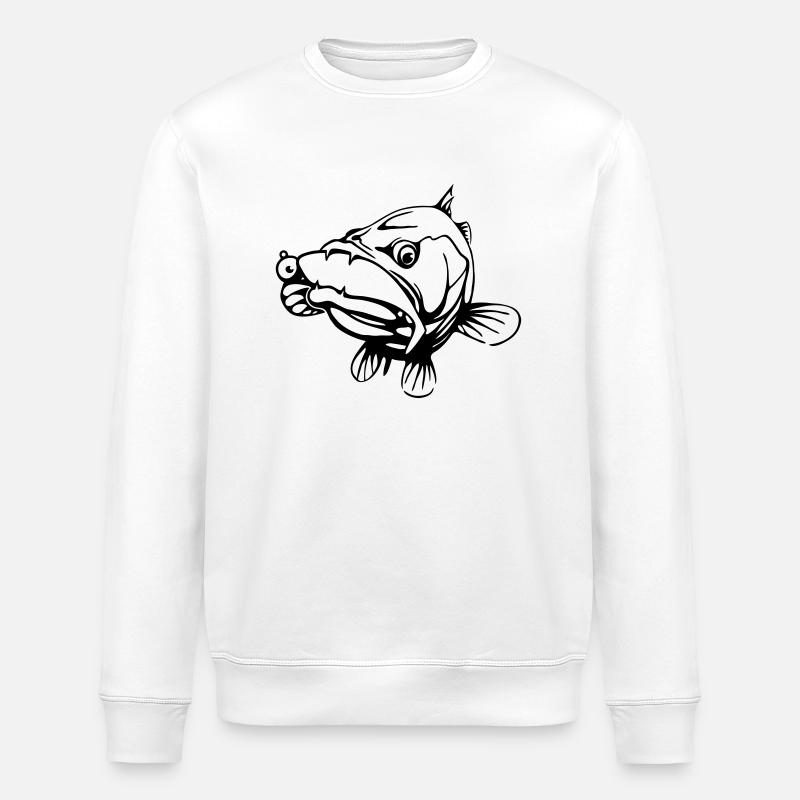 Sandre - Sweat bio ROLLER Stanley/Stella Unisexe - blanc