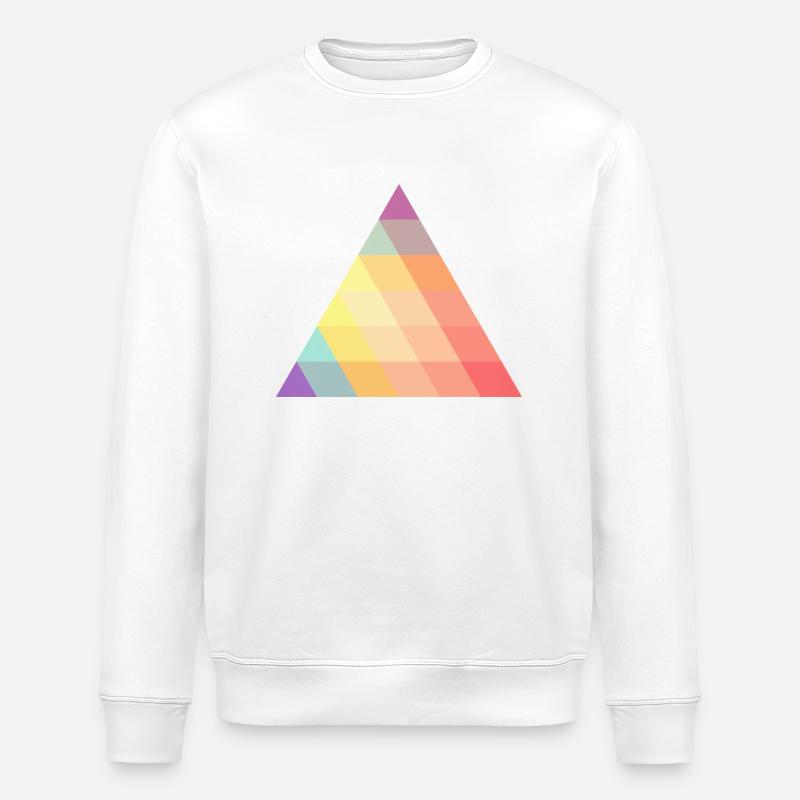 triangle - Sweat bio ROLLER Stanley/Stella Unisexe - blanc