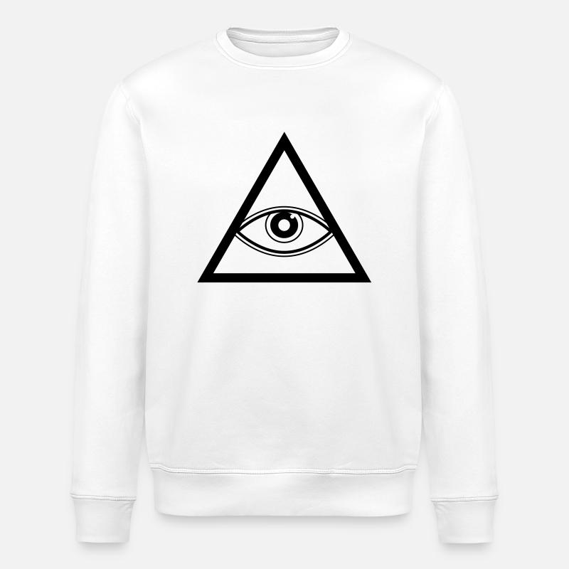 Triangle - Sweat bio ROLLER Stanley/Stella Unisexe - blanc