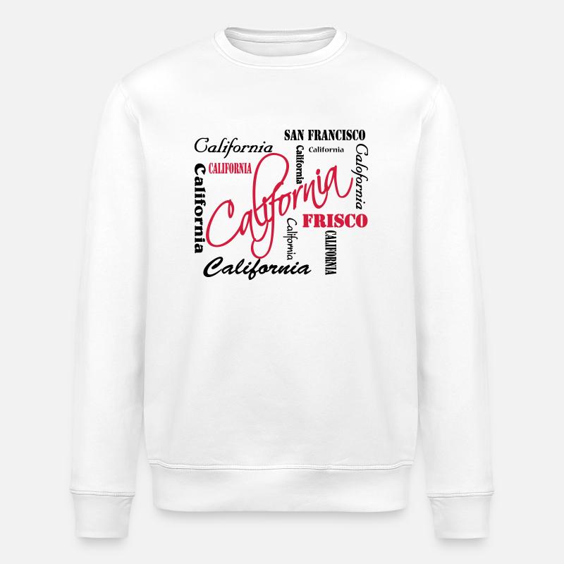 California - Stanley/Stella Unisex Bio-Sweatshirt ROLLER - Weiß
