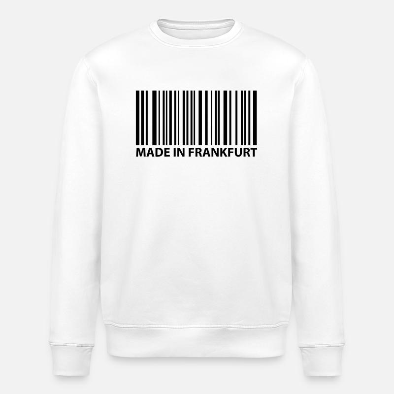 made in frankfurt - Sweat bio ROLLER Stanley/Stella Unisexe - blanc