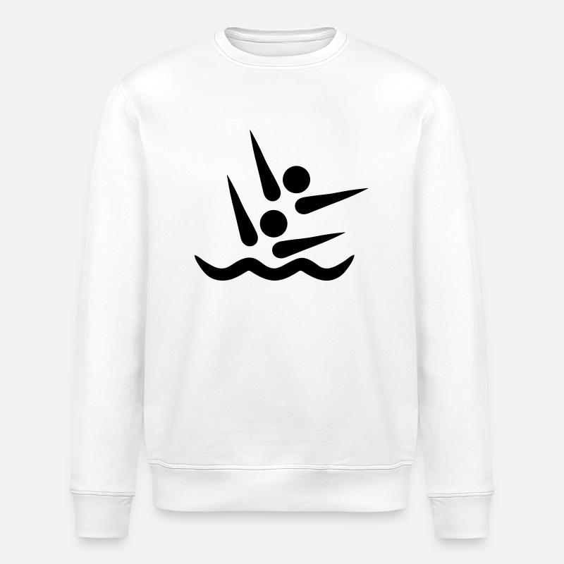 Natation synchronisée - Sweat bio ROLLER Stanley/Stella Unisexe - blanc