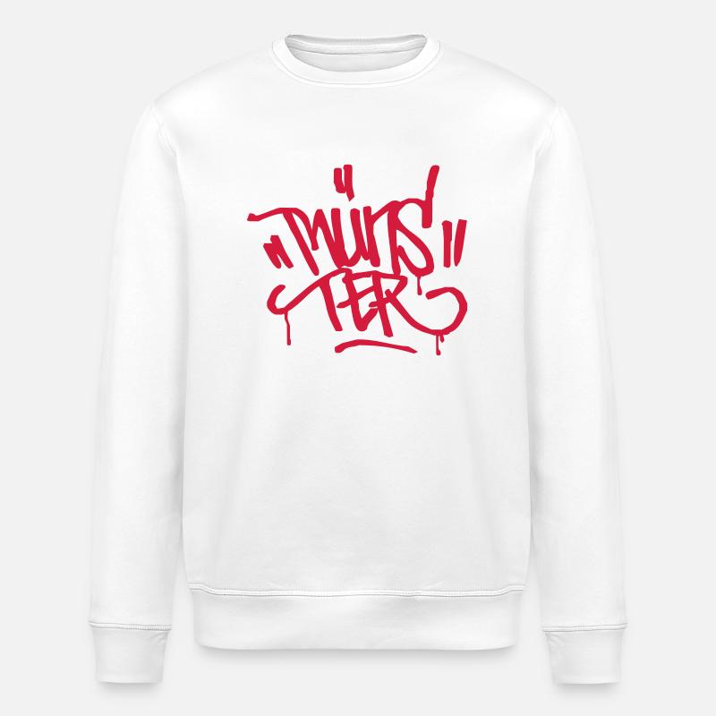Münster Graffiti Ultras Conception - Sweat bio ROLLER Stanley/Stella Unisexe - blanc