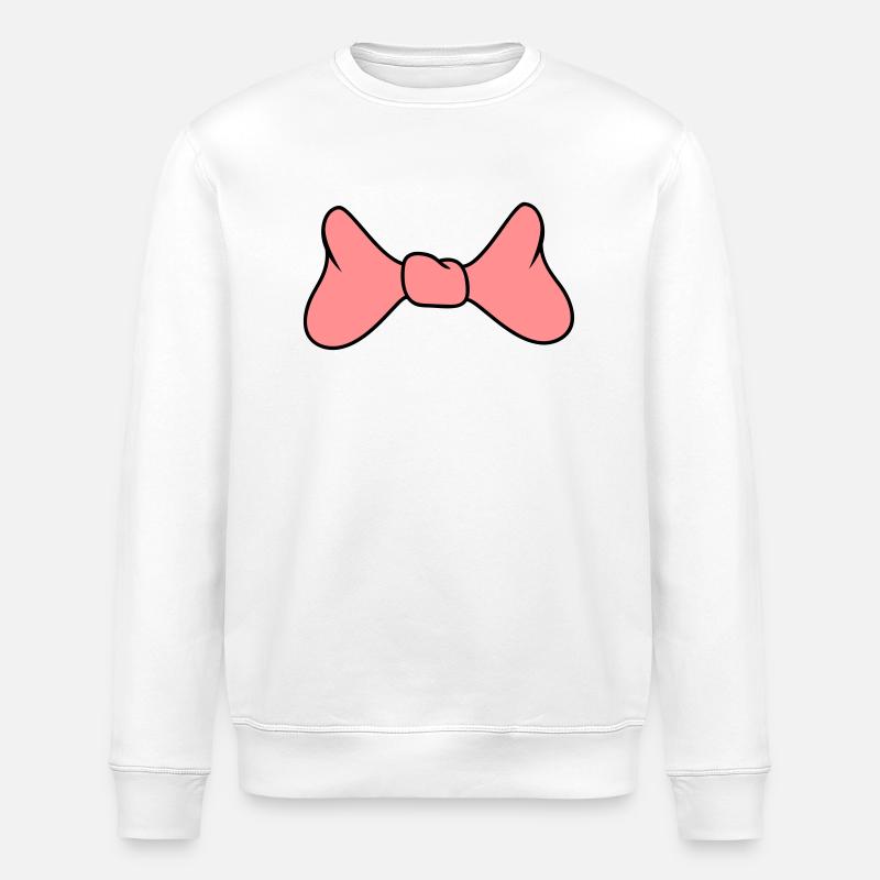Bow - Stanley/Stella ROLLER Unisex Organic Sweatshirt - white