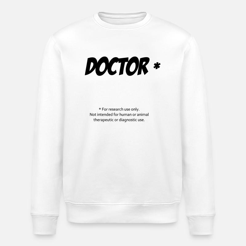 doctor - Stanley/Stella Unisex Bio-Sweatshirt ROLLER - Weiß