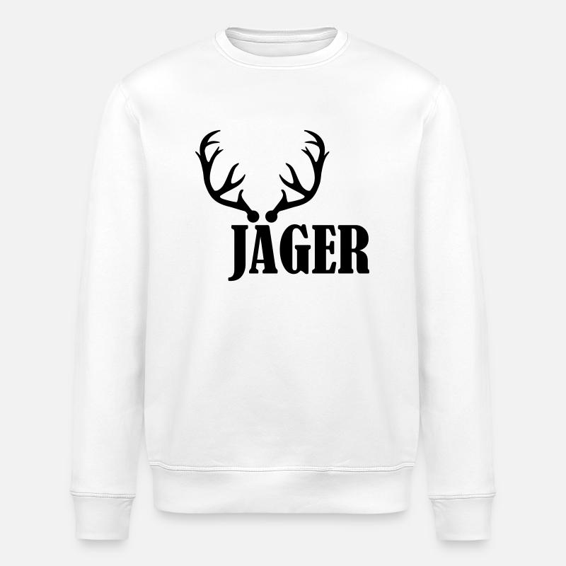 Jäger - Stanley/Stella Unisex Bio-Sweatshirt ROLLER - Weiß