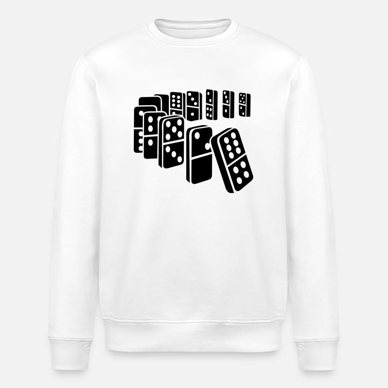 Domino - Stanley/Stella Unisex Bio-Sweatshirt ROLLER - Weiß