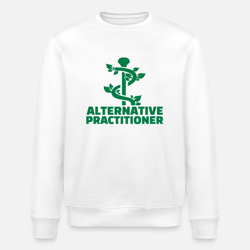 Naturopathe - Sweat bio ROLLER Stanley/Stella Unisexe - blanc