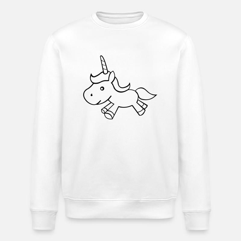 unicorn - Sweat bio ROLLER Stanley/Stella Unisexe - blanc