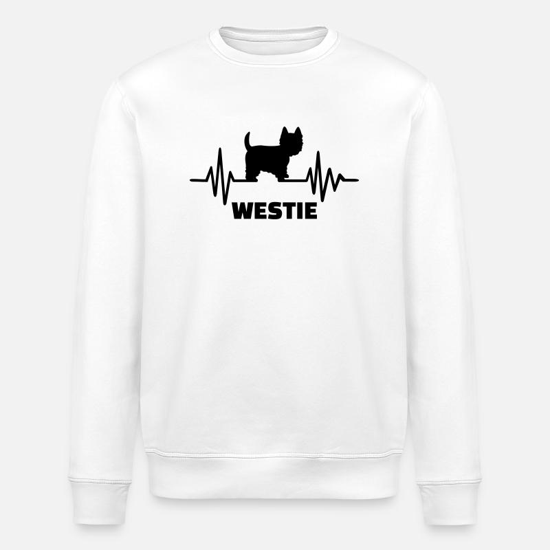 Westie - Sweat bio ROLLER Stanley/Stella Unisexe - blanc