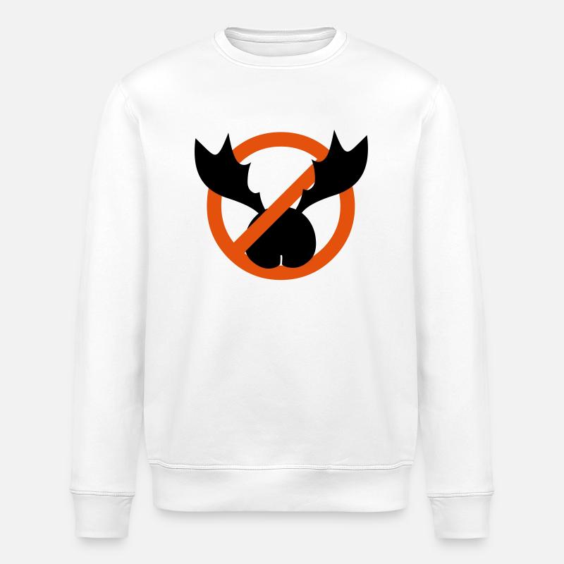 no tattoo - Stanley/Stella Unisex Bio-Sweatshirt ROLLER - Weiß