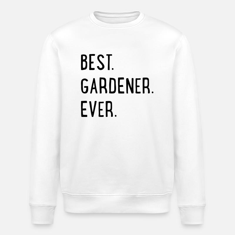 Bester Gärtner - Stanley/Stella Unisex Bio-Sweatshirt ROLLER - Weiß