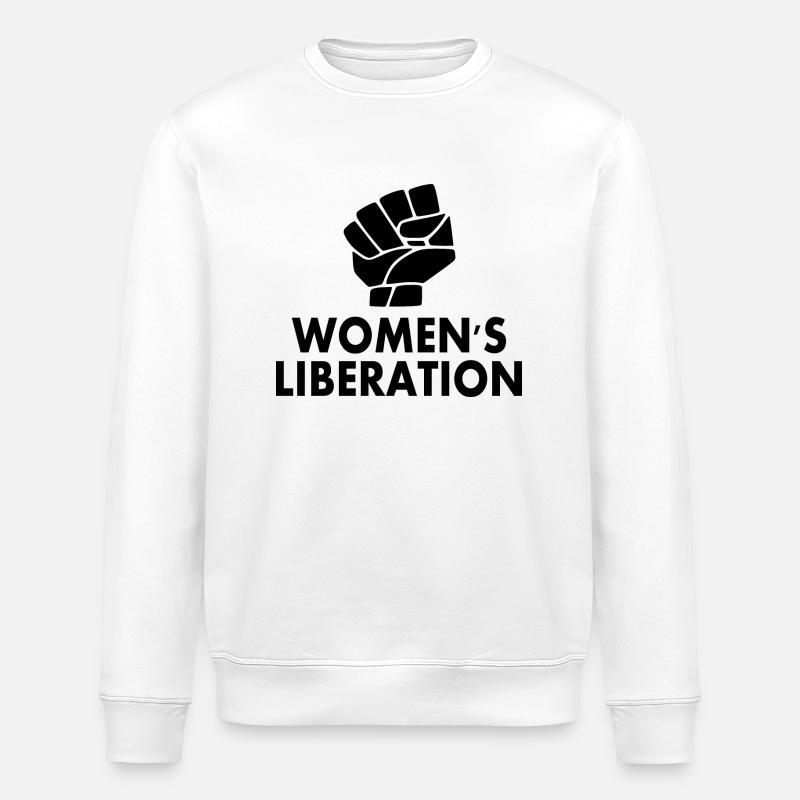 Womens liberation - Sweat bio ROLLER Stanley/Stella Unisexe - blanc