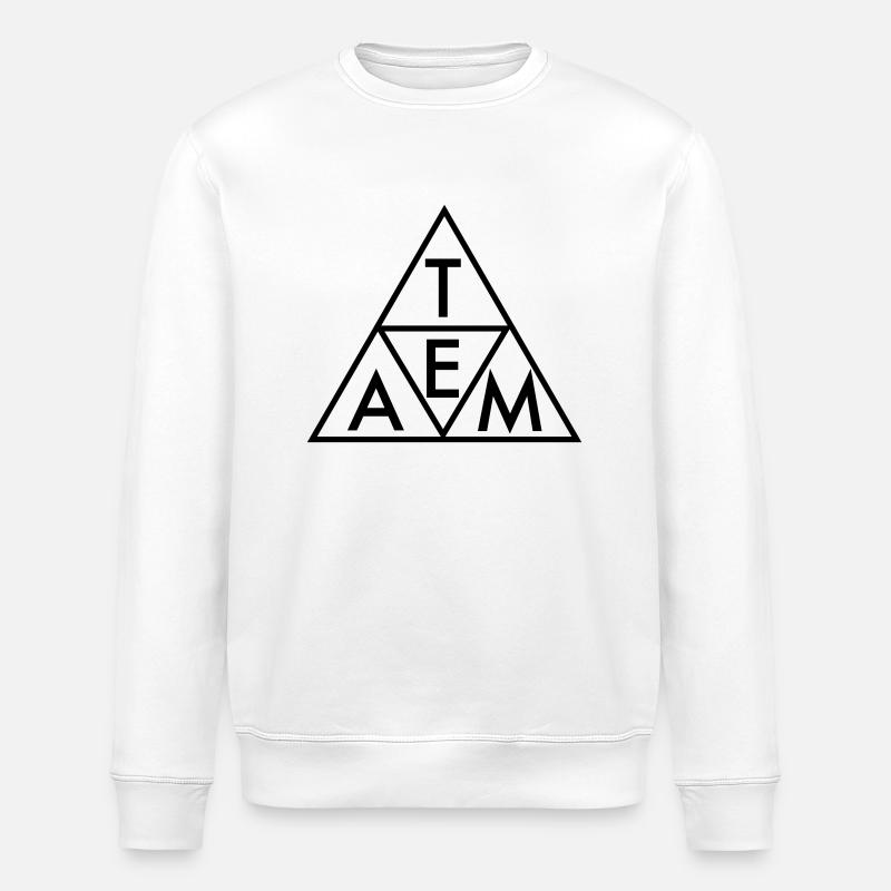 Team - Stanley/Stella ROLLER Unisex Organic Sweatshirt - white