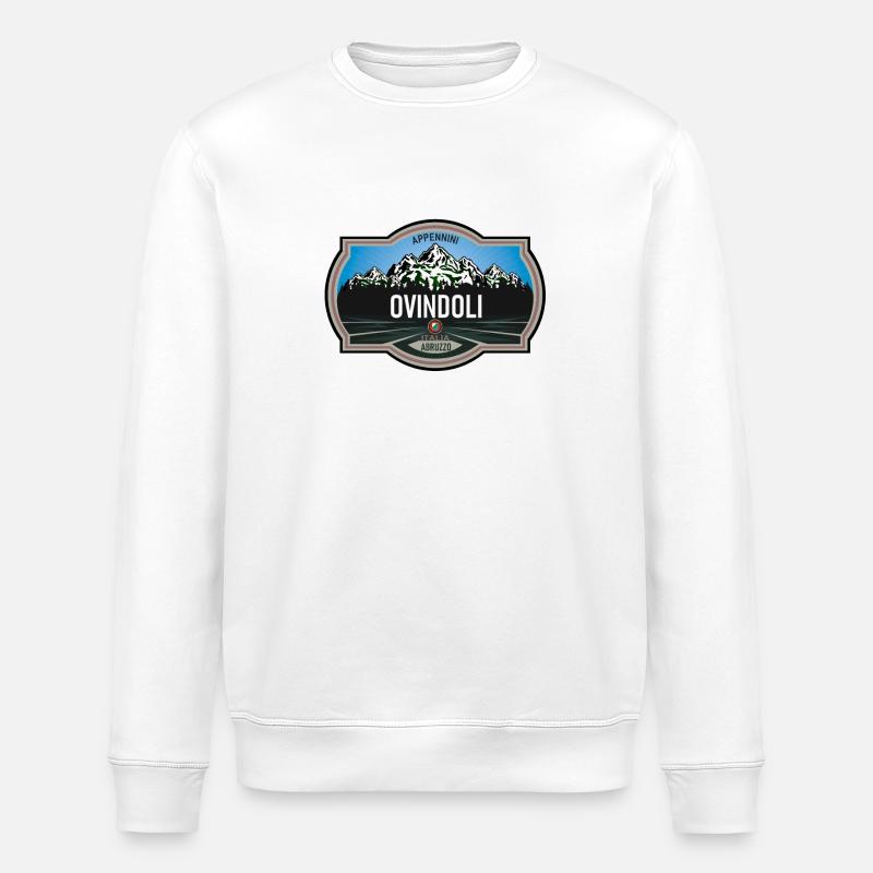 Ovindoli Abruzzen - Stanley/Stella Unisex Bio-Sweatshirt ROLLER - Weiß