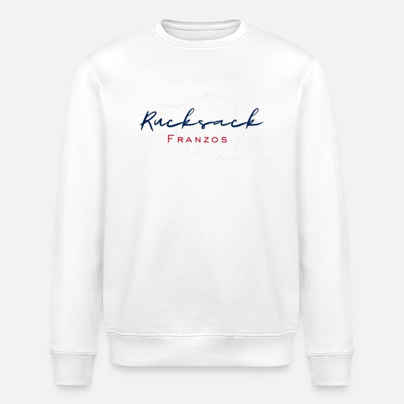Sac à dos Français - Sweat bio ROLLER Stanley/Stella Unisexe - blanc