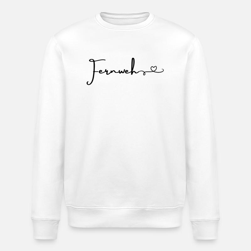 Errance... - Sweat bio ROLLER Stanley/Stella Unisexe - blanc