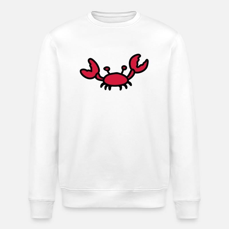 Krebs - Stanley/Stella Unisex Bio-Sweatshirt ROLLER - Weiß