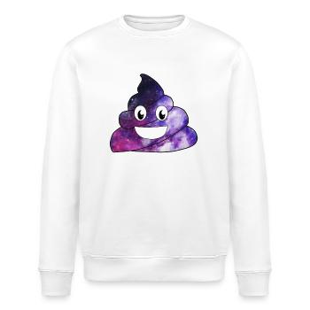 Kacke Shit - Stanley/Stella Unisex Bio-Sweatshirt ROLLER - Weiß - Vorne - Nik (191cm)