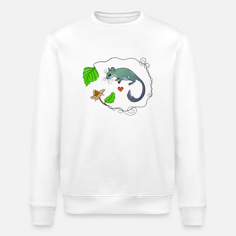 Siebenschläfer - Stanley/Stella Unisex Bio-Sweatshirt ROLLER - Weiß