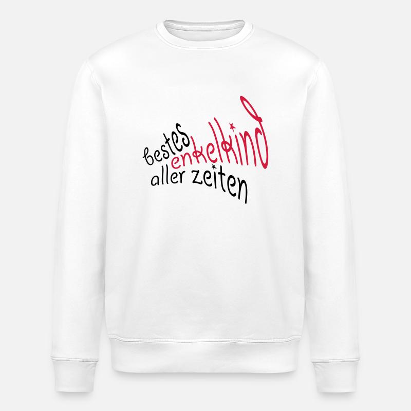 Enkel, Enkelkind - Stanley/Stella Unisex Bio-Sweatshirt ROLLER - Weiß