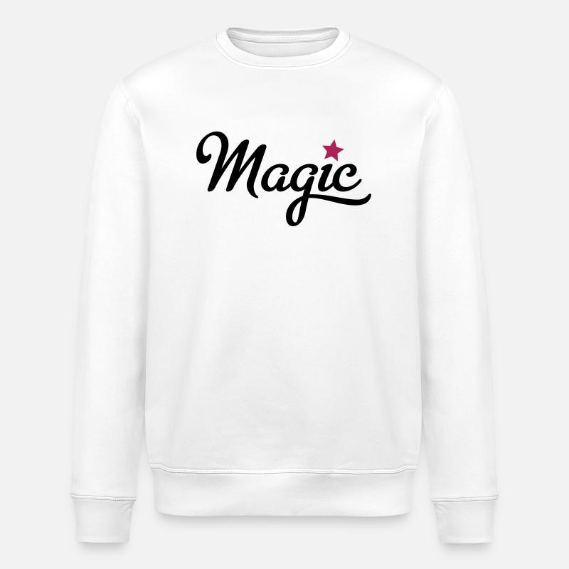 magic - Stanley/Stella ROLLER Unisex Organic Sweatshirt - white