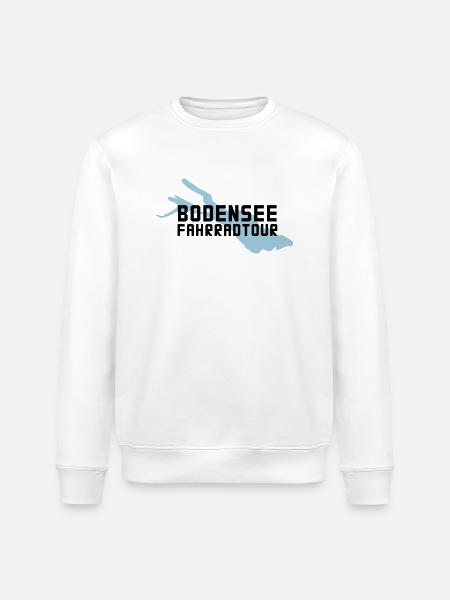 Bodensee Fahrradtour - Stanley/Stella Unisex Bio-Sweatshirt ROLLER - Weiß