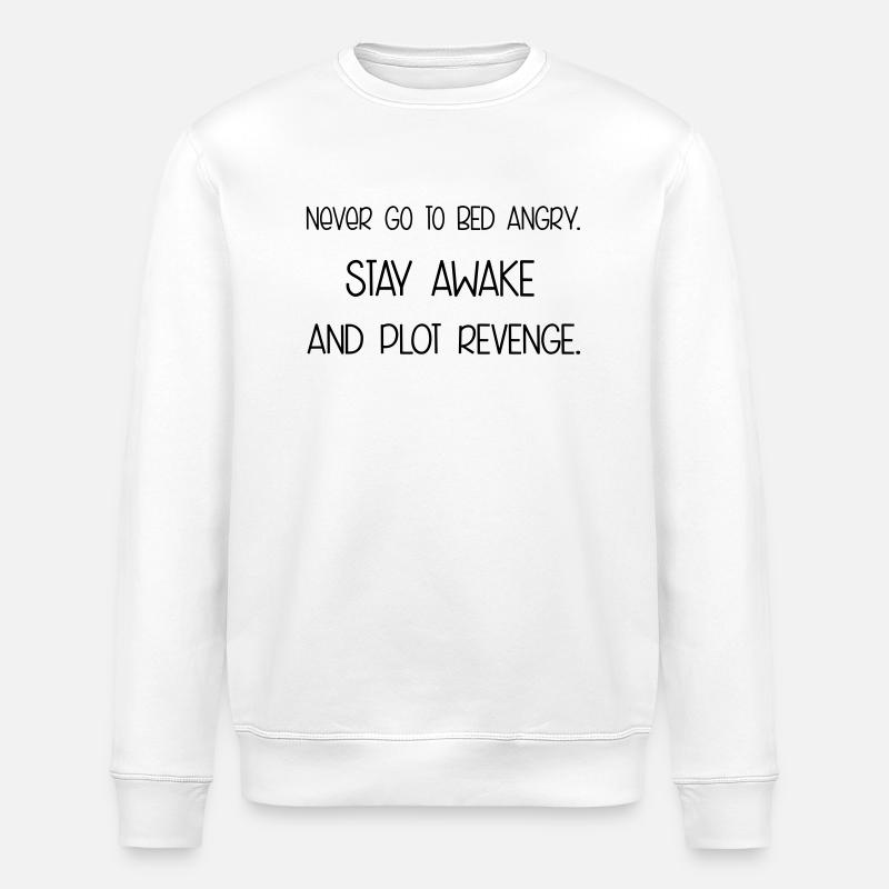 Plot Revenge - Stanley/Stella ROLLER Unisex Organic Sweatshirt - white