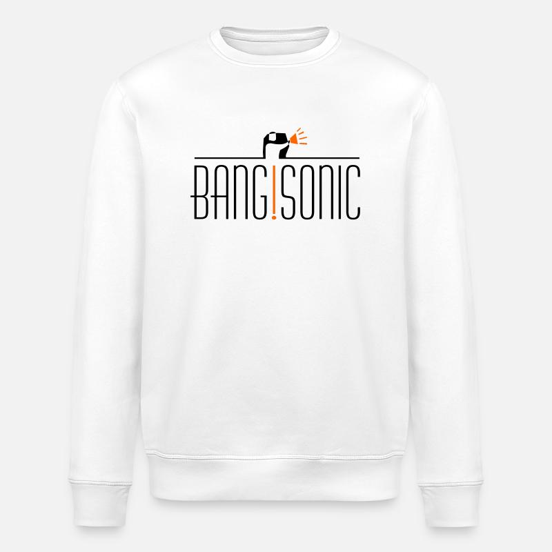 bangsonic - Stanley/Stella Unisex Bio-Sweatshirt ROLLER - Weiß