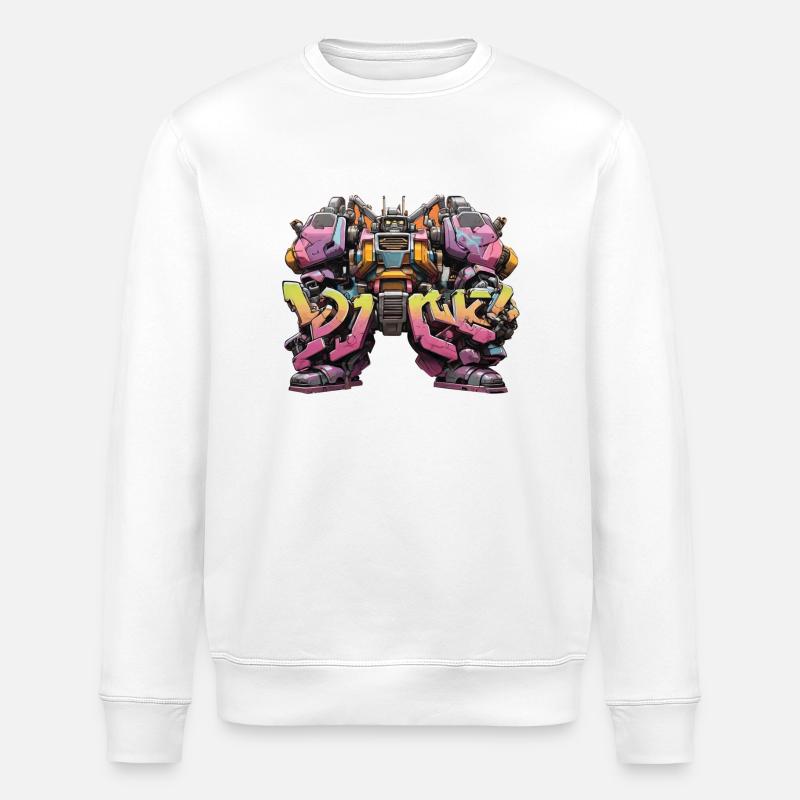 Mech - Stanley/Stella Unisex Bio-Sweatshirt ROLLER - Weiß
