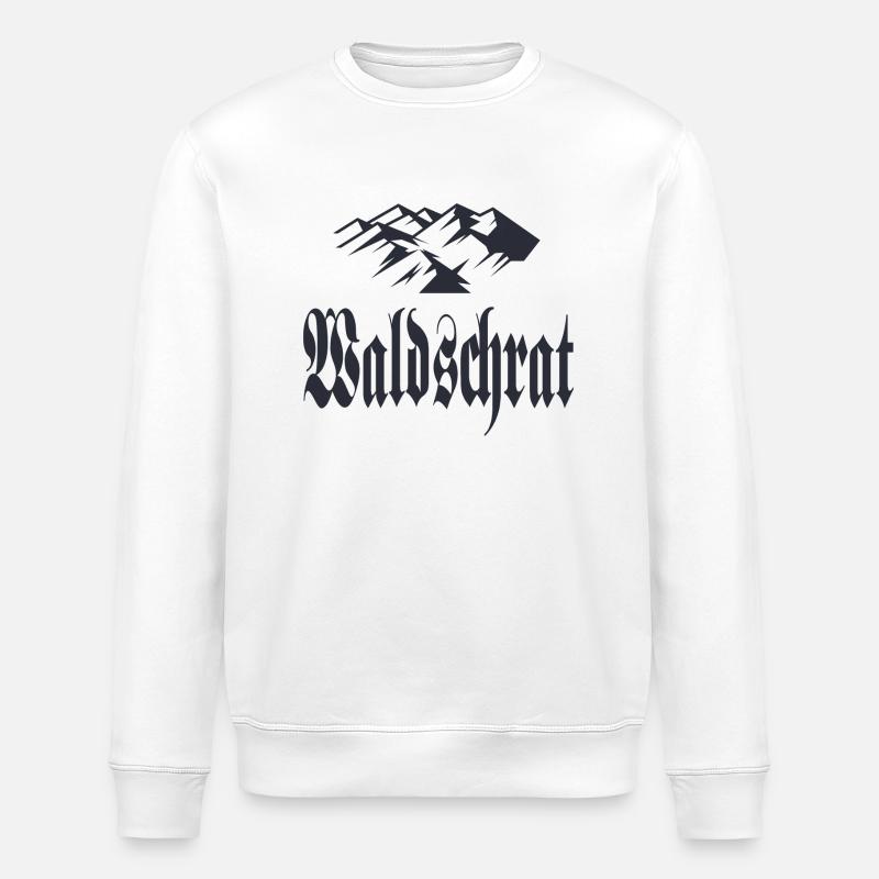 Waldschrat - Stanley/Stella Unisex Bio-Sweatshirt ROLLER - Weiß