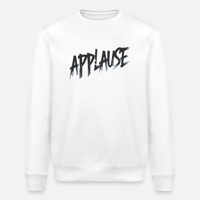 applaus - Stanley/Stella Unisex Bio-Sweatshirt ROLLER - Weiß