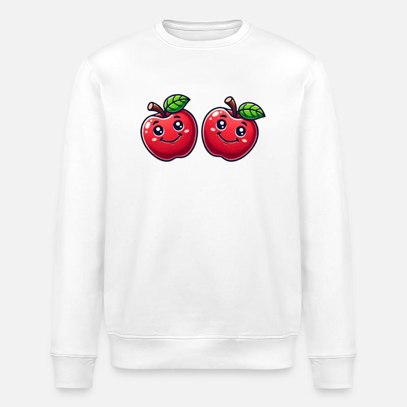 Äpfel - Stanley/Stella Unisex Bio-Sweatshirt ROLLER - Weiß