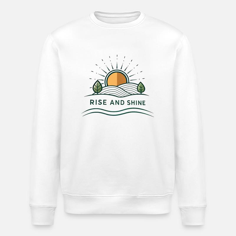 Debout - Sweat bio ROLLER Stanley/Stella Unisexe - blanc