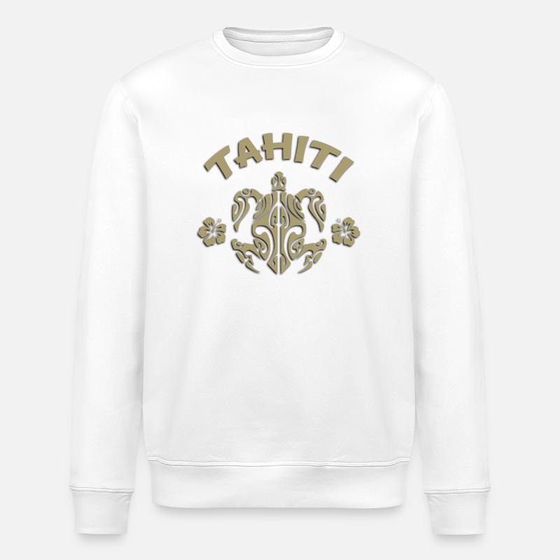 Tahiti - Stanley/Stella Unisex Bio-Sweatshirt ROLLER - Weiß