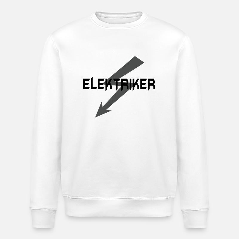 Elektriker - Sweat bio ROLLER Stanley/Stella Unisexe - blanc