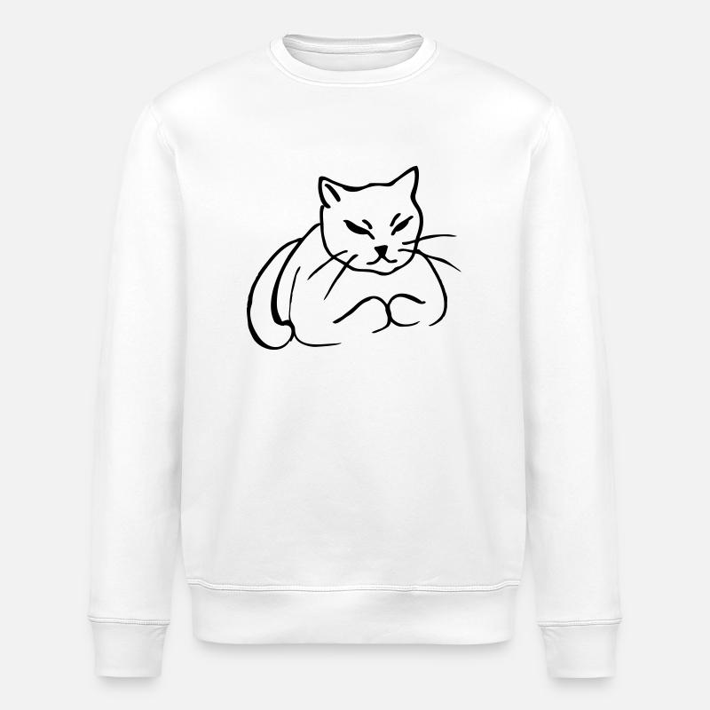 Griibi - Stanley/Stella Unisex Bio-Sweatshirt ROLLER - Weiß