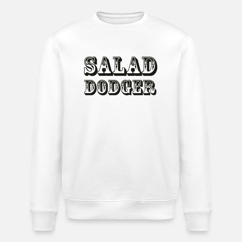 Salad Dodger - Stanley/Stella ROLLER Unisex Organic Sweatshirt - white