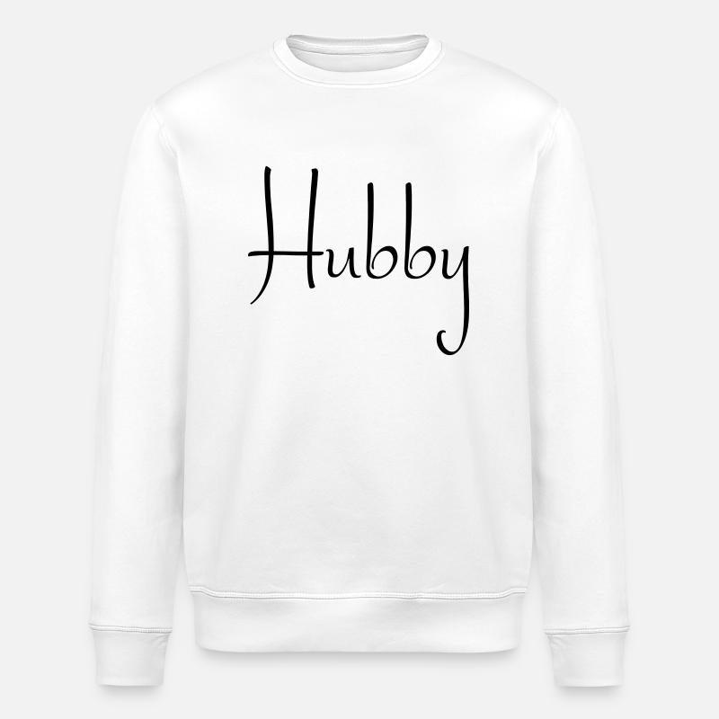 HUBBY - Stanley/Stella ROLLER Unisex Organic Sweatshirt - white