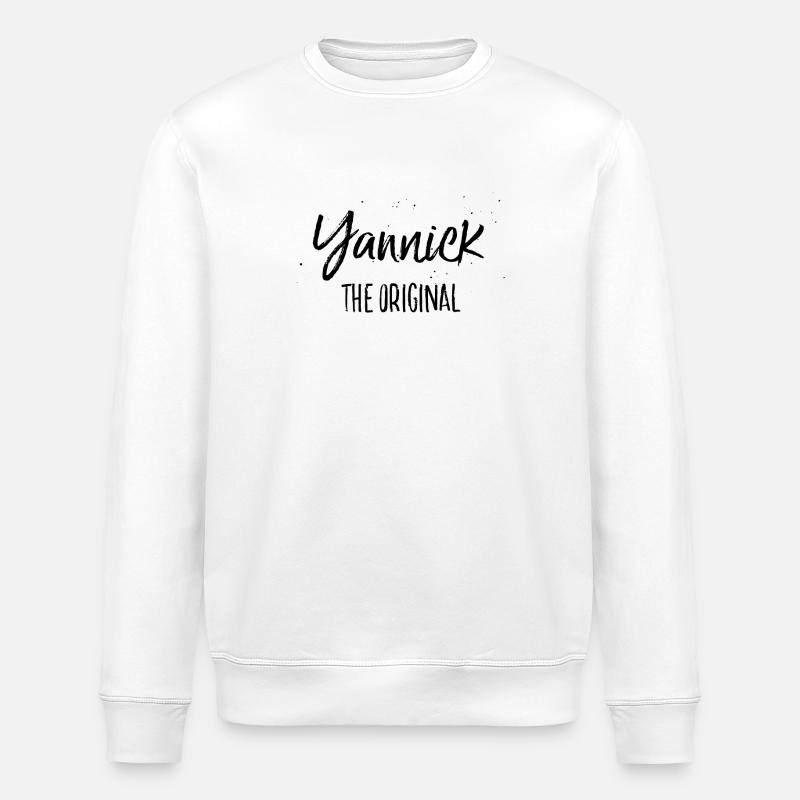 Yannick - Stanley/Stella Unisex Bio-Sweatshirt ROLLER - Weiß