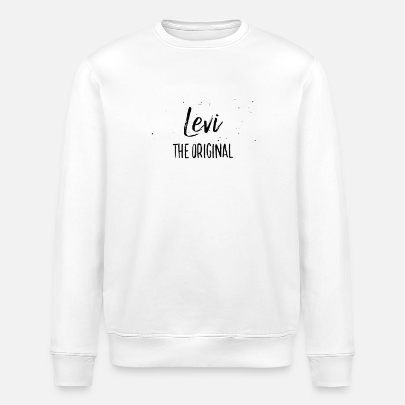 Levi - Stanley/Stella Unisex Bio-Sweatshirt ROLLER - Weiß