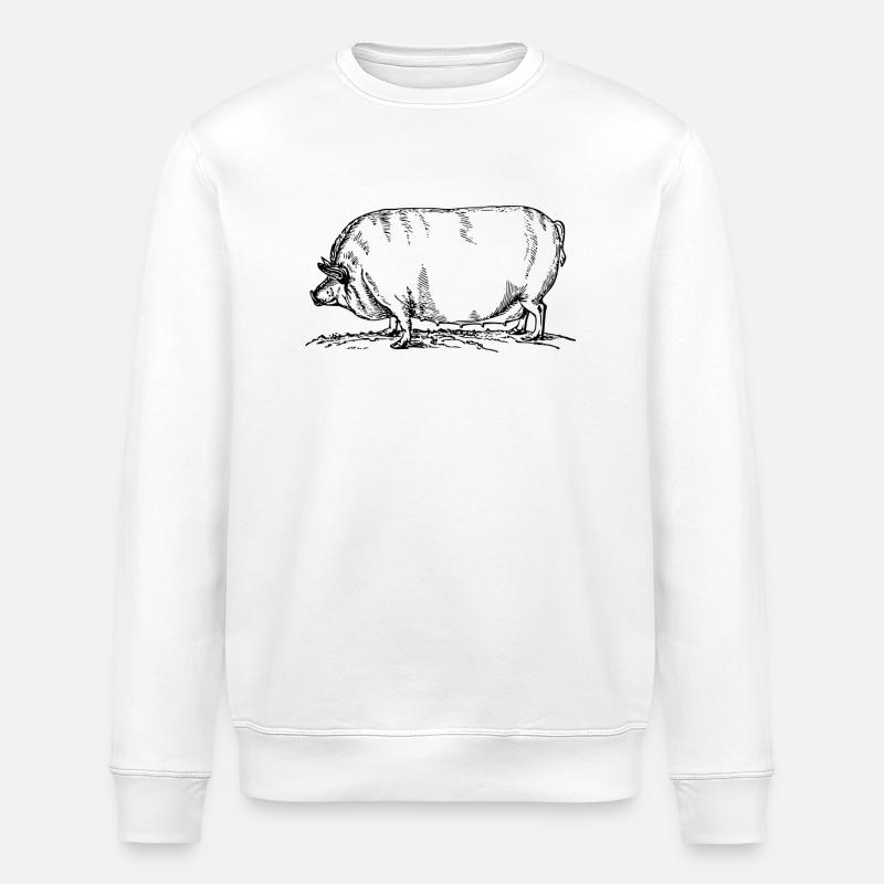 Sau - Stanley/Stella Unisex Bio-Sweatshirt ROLLER - Weiß