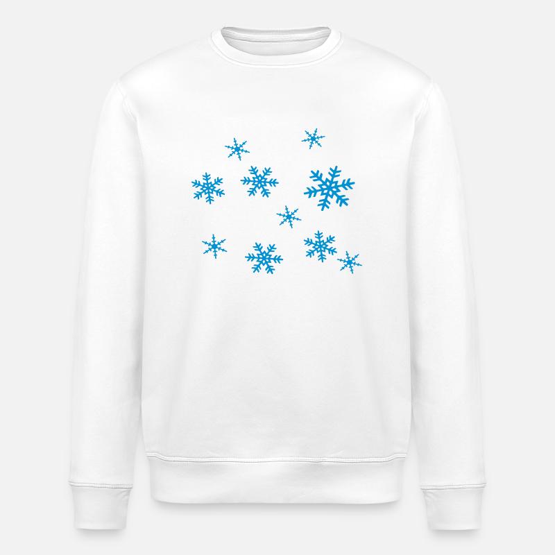 Schnee - Stanley/Stella Unisex Bio-Sweatshirt ROLLER - Weiß