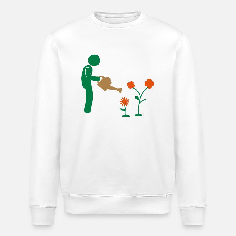 Garten - Stanley/Stella Unisex Bio-Sweatshirt ROLLER - Weiß