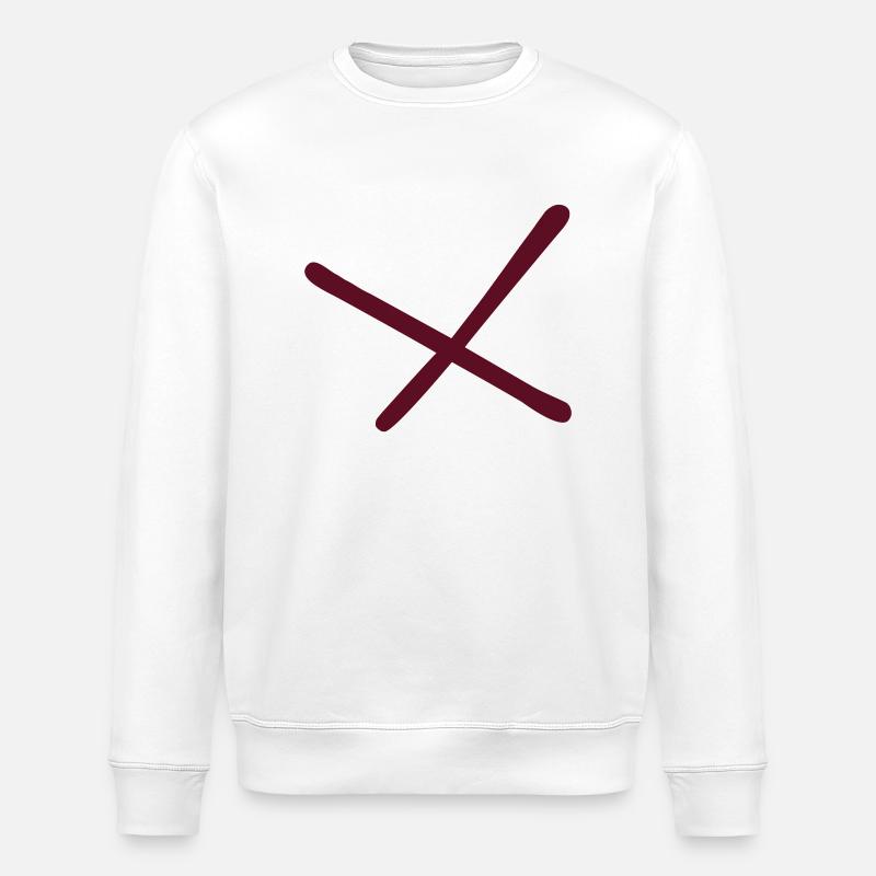 ski x - Sweat bio ROLLER Stanley/Stella Unisexe - blanc