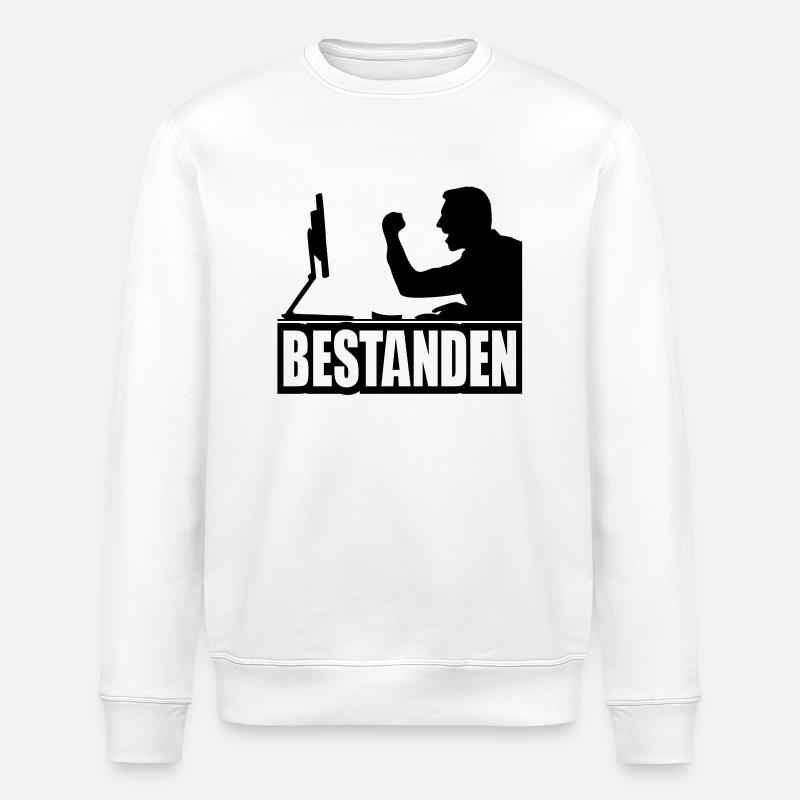 au delà - Sweat bio ROLLER Stanley/Stella Unisexe - blanc