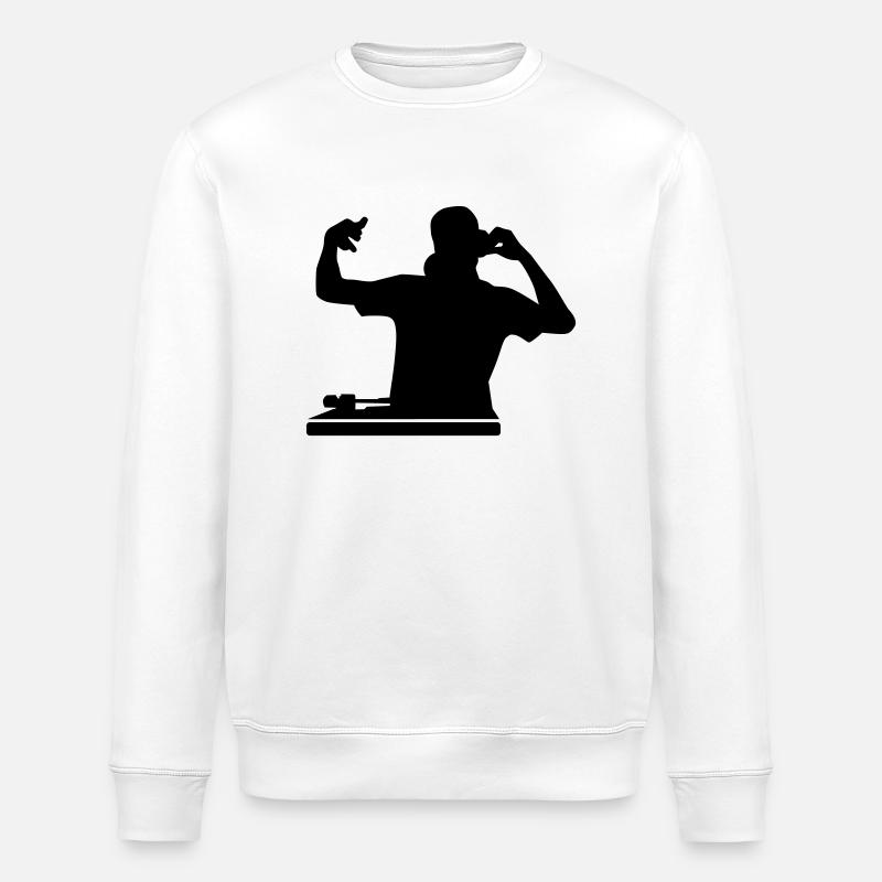 DJ - Stanley/Stella Unisex Bio-Sweatshirt ROLLER - Weiß
