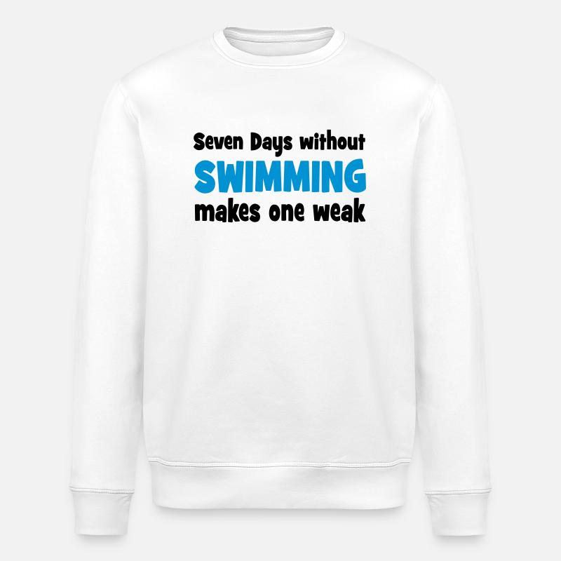 nager - Sweat bio ROLLER Stanley/Stella Unisexe - blanc