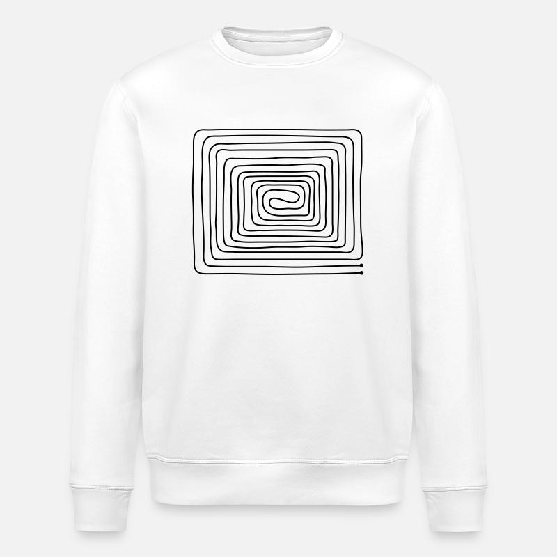 underfloor _heating - Stanley/Stella ROLLER Unisex Organic Sweatshirt - white